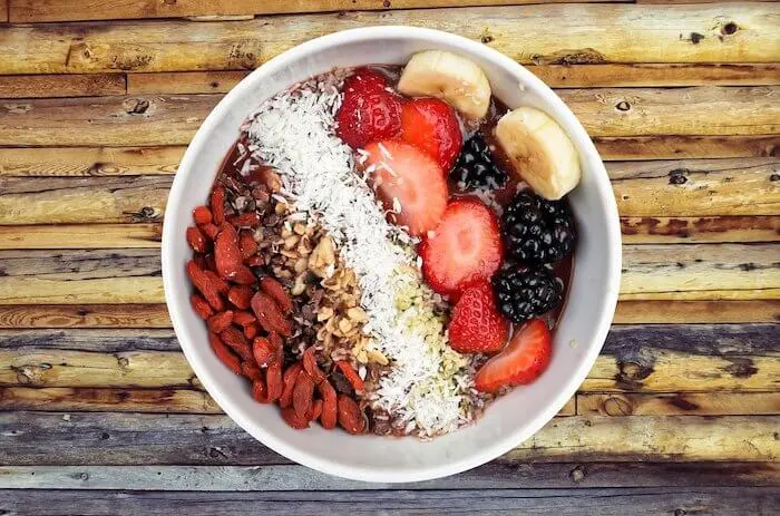 dietary fibre rich food