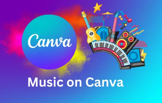 music on canva