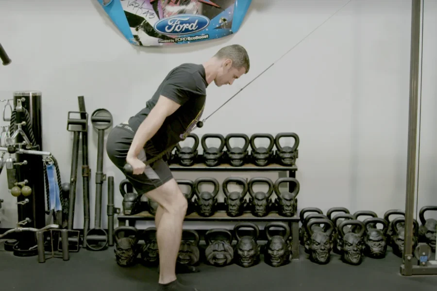 Straight Arm Lat Pulldown