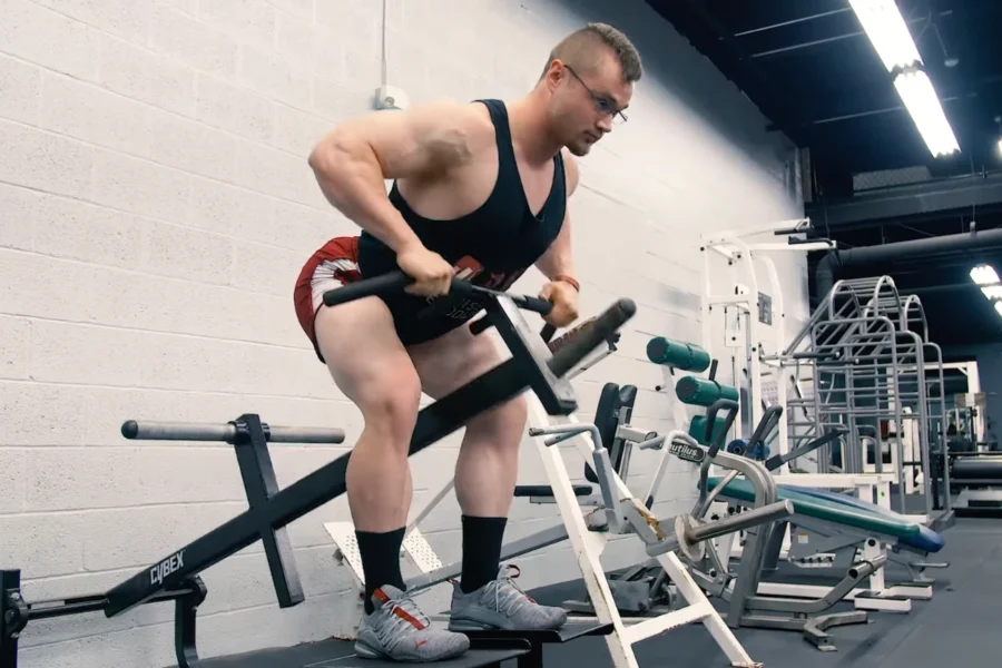 T Bar rows
